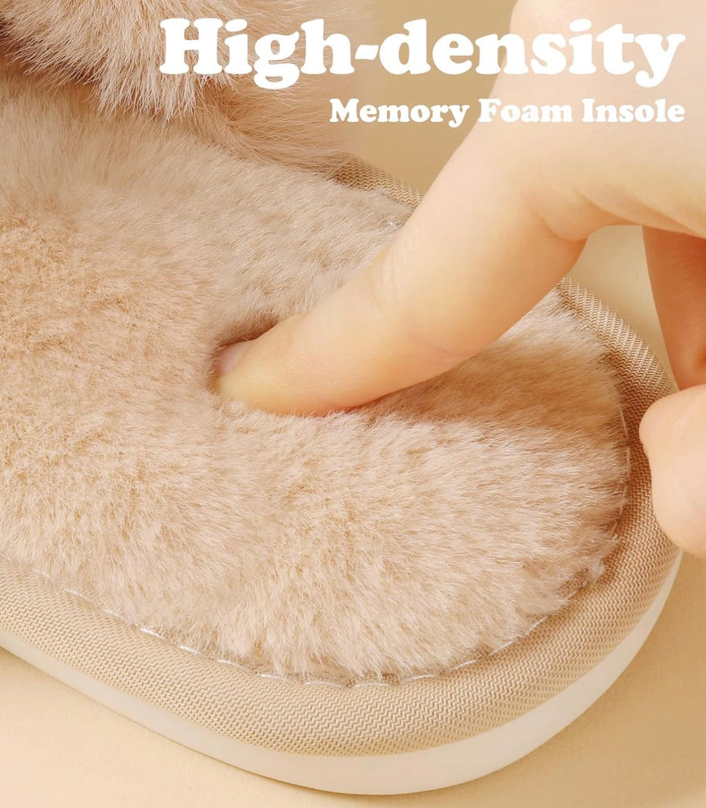 Fluffy Slippers Memory Foam