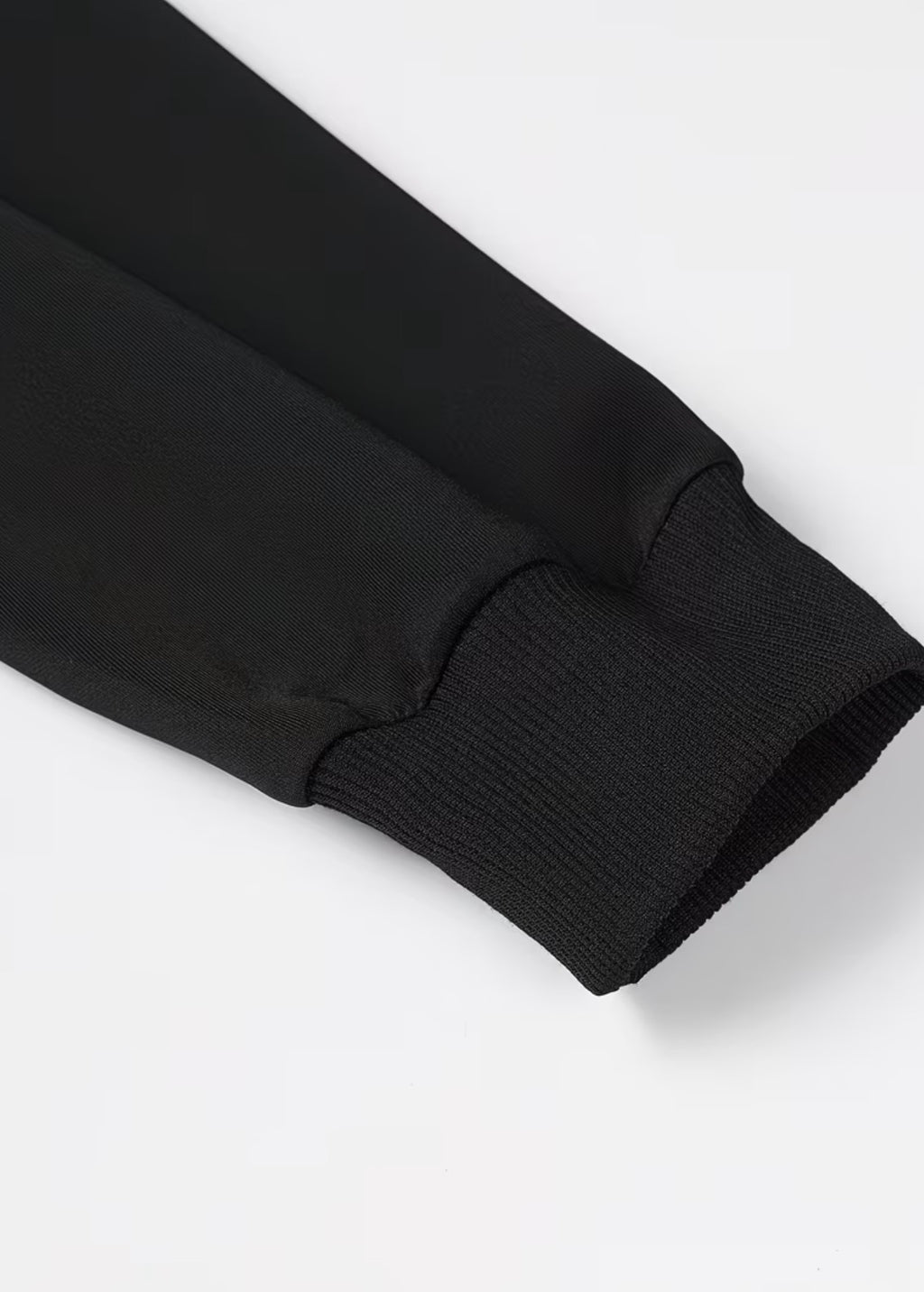 Men's Tracksuit - Black Full-Zip